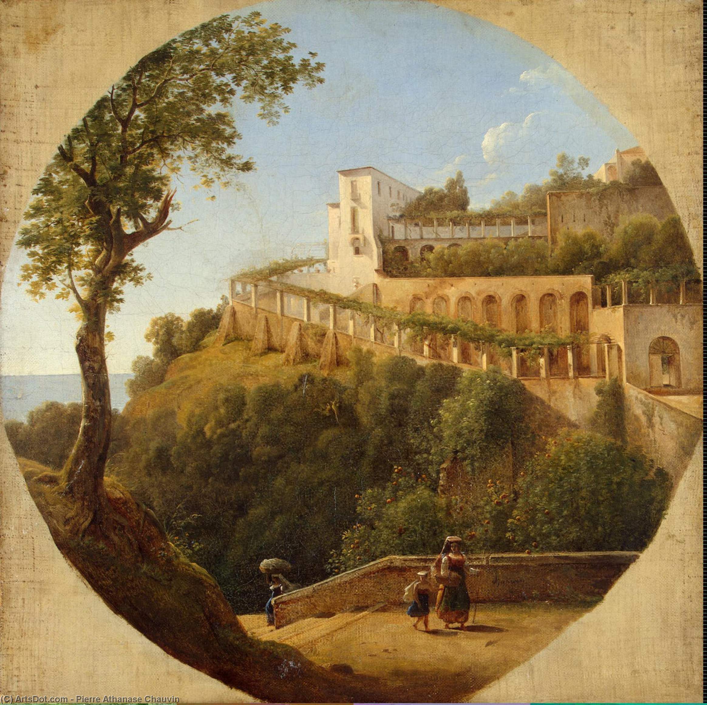 Paisaje Italiano — Pierre Athanase Chauvin