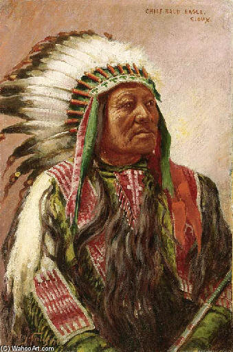 Chief Bald Eagle, Sioux — John Hauser
