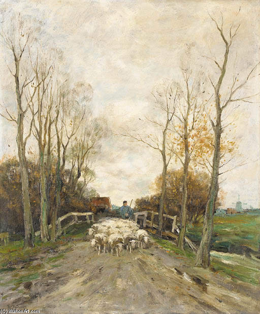 Bringing The Sheep Home — Charles Paul Gruppe