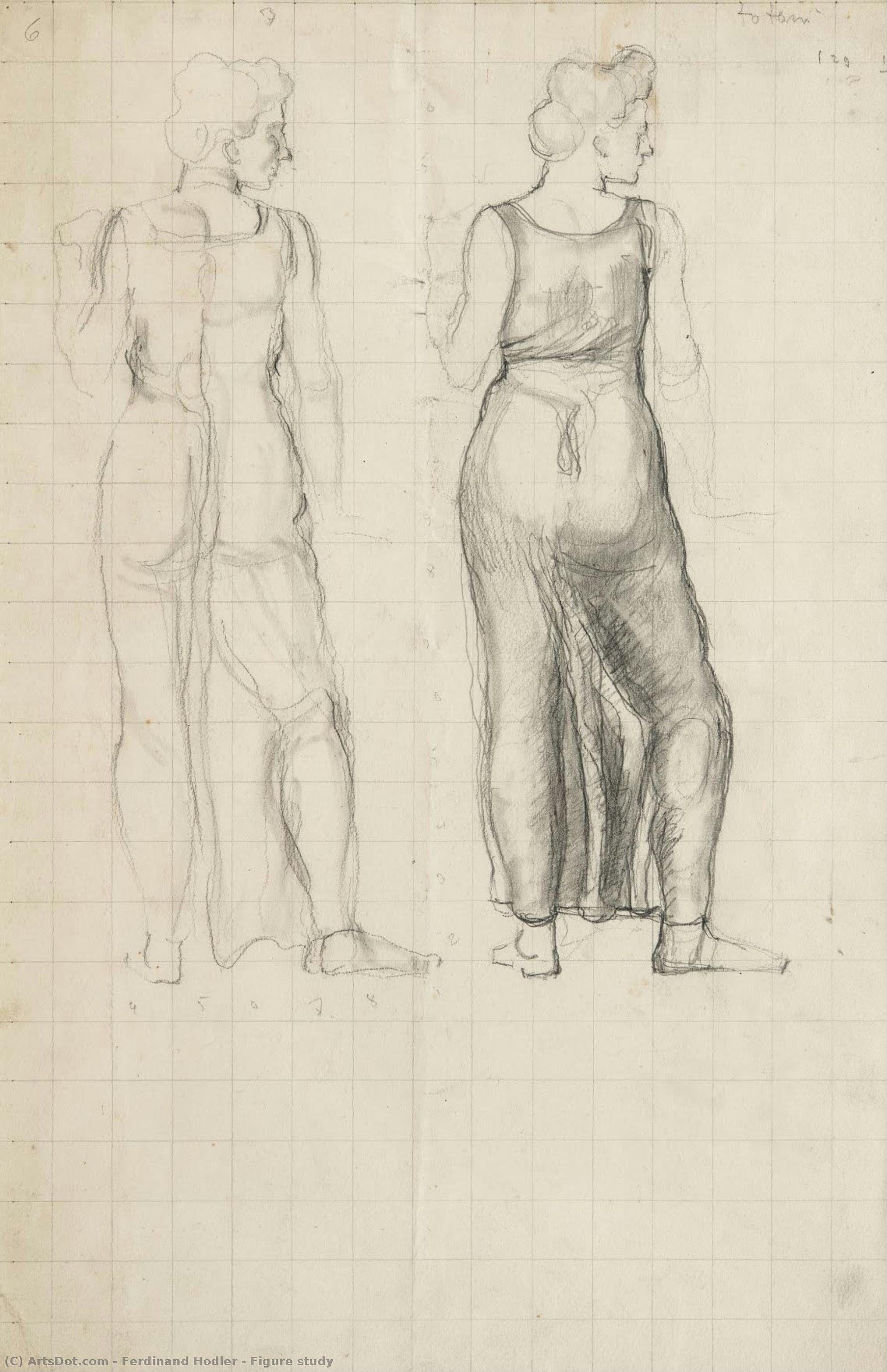 Estudio De Figura — Ferdinand Hodler