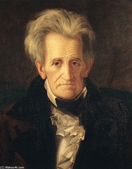 Portrait Of Andrew Jackson — George Peter Alexander Healy