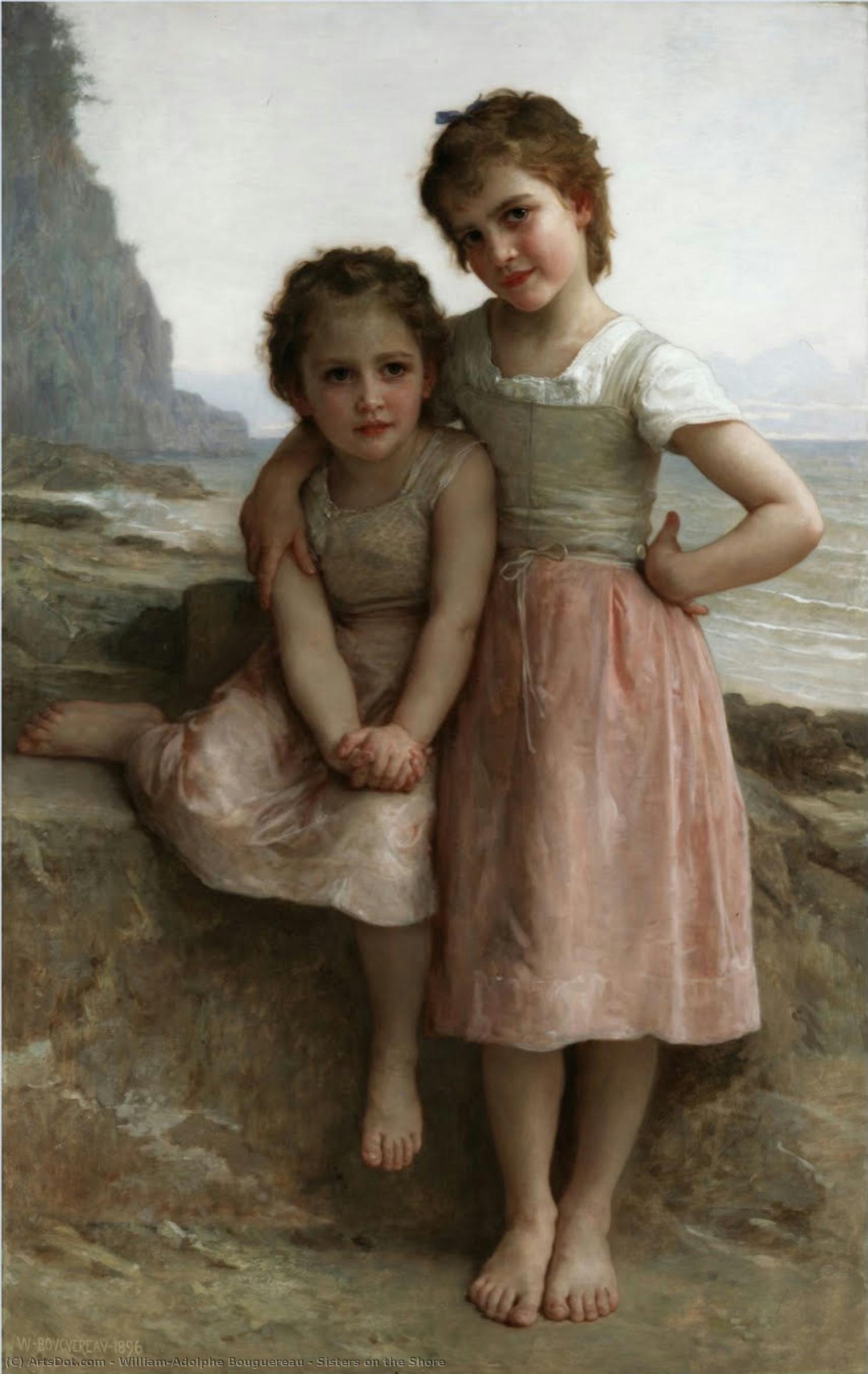 Sisters On The Shore — Вильям-адольф Бугеро