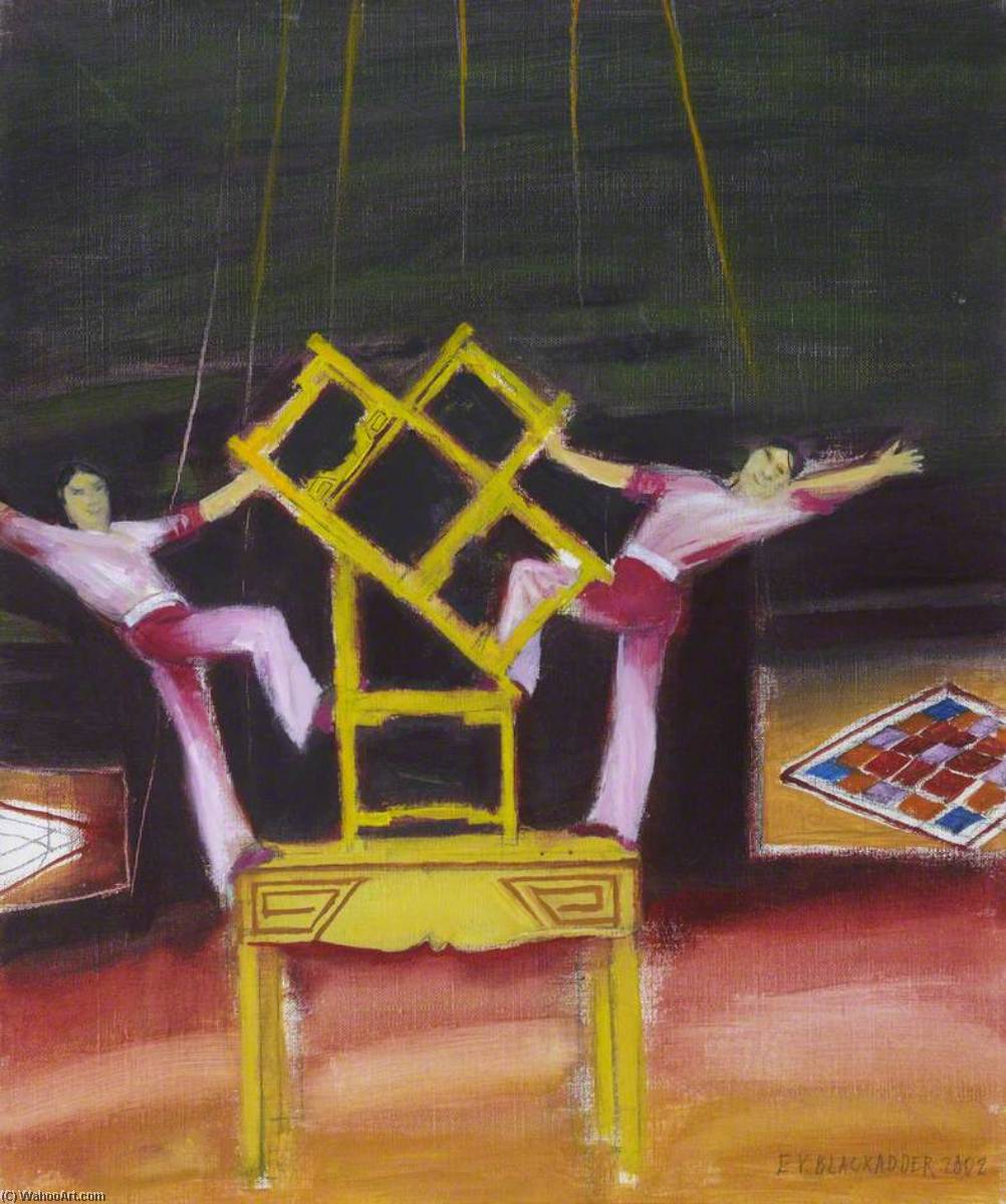 Chinese Circus Acrobats Ii — Елизавета Виолет Блэкдер