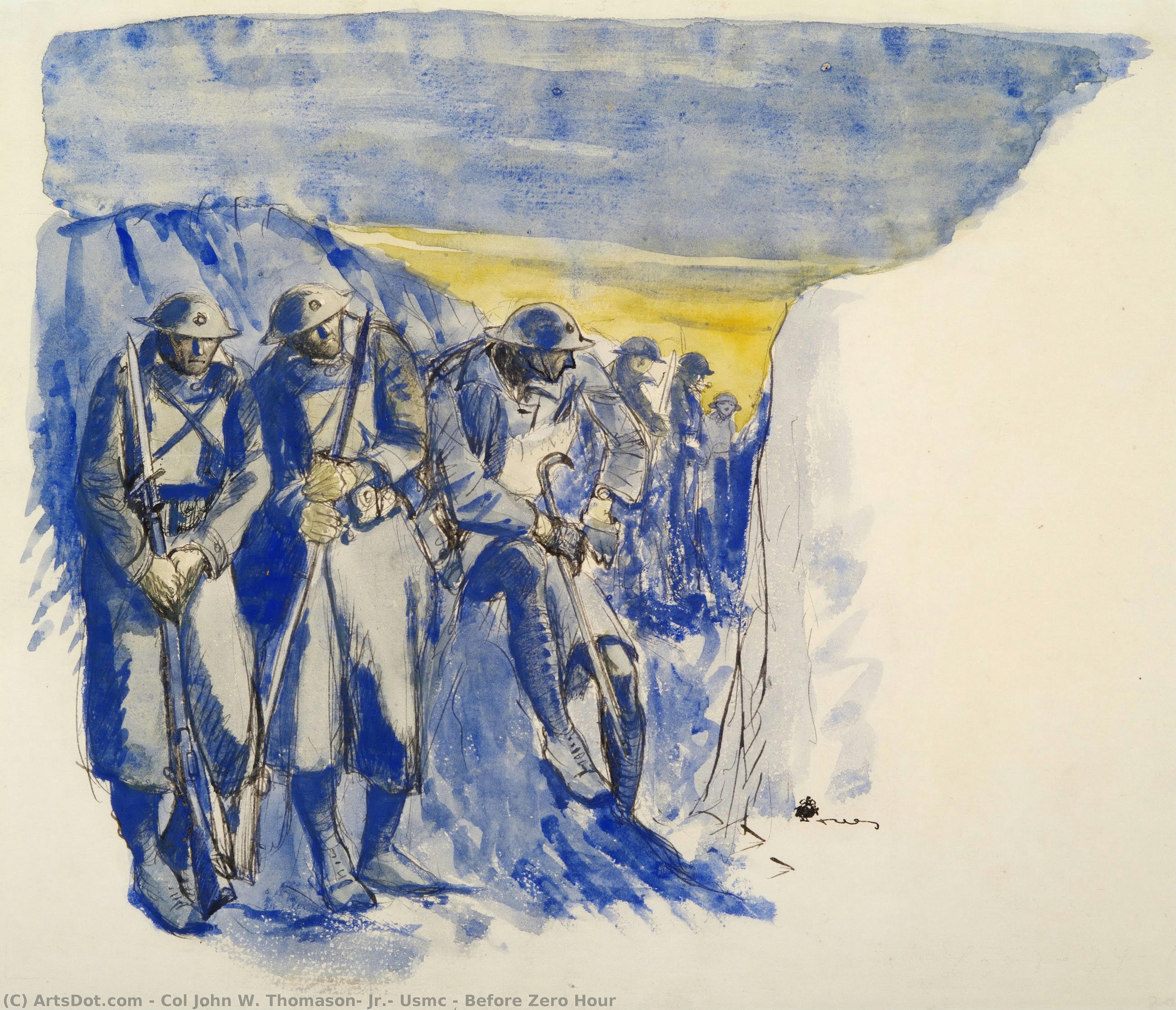 Before Zero Hour — Col John W. Thomason, Jr., Usmc