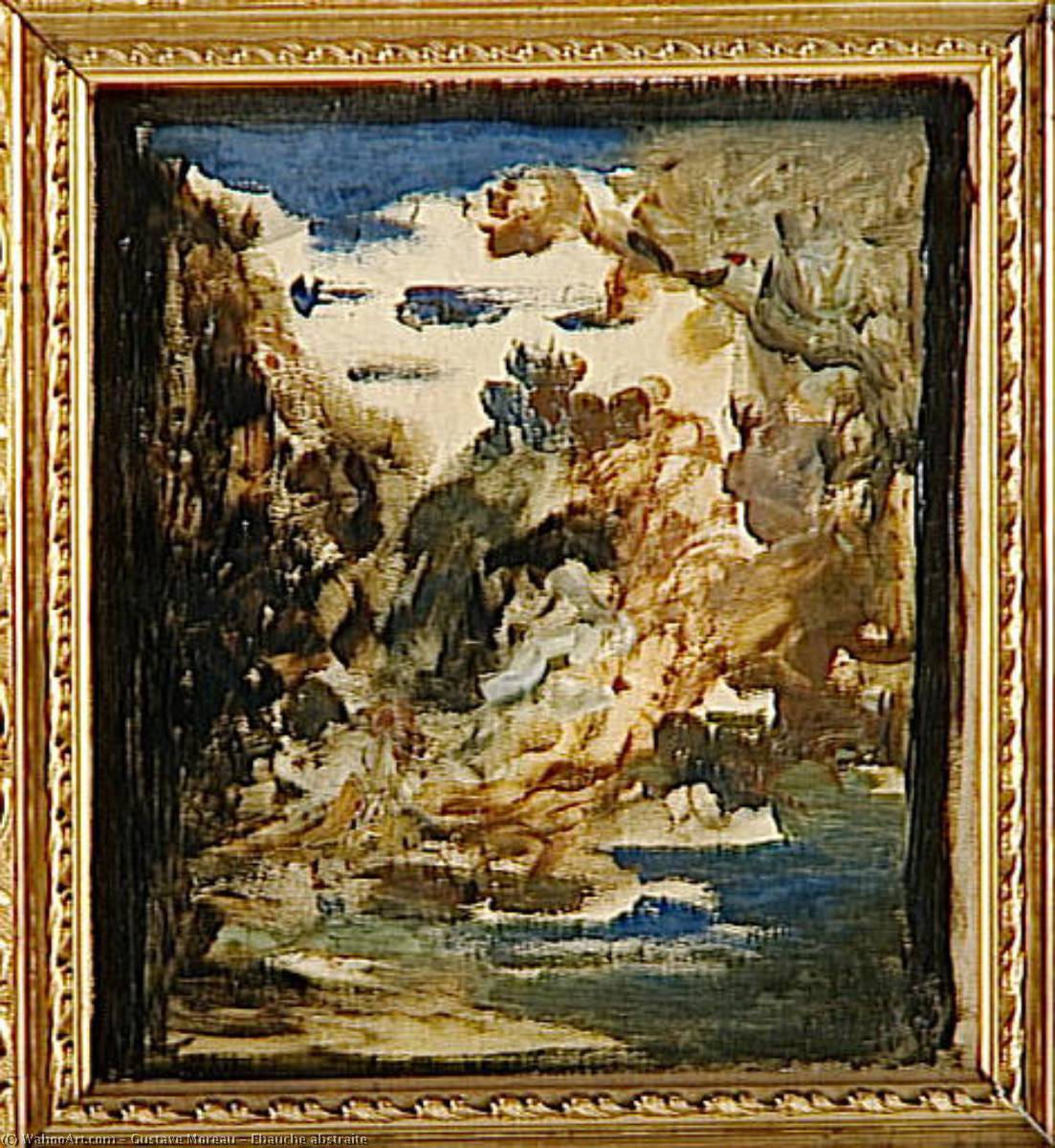Ebauche Abstraite — Gustave Moreau
