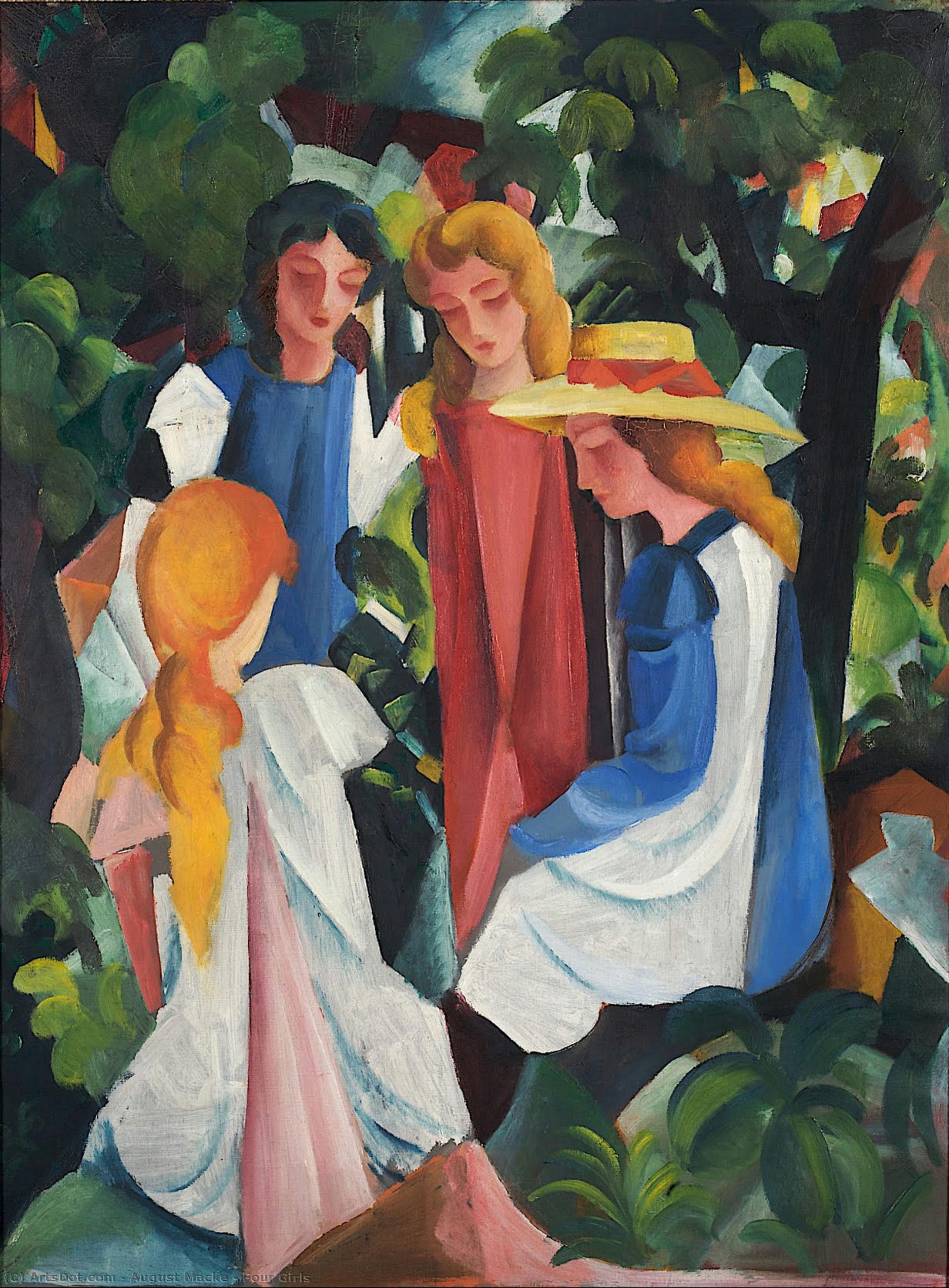 Four Girls — Август Макке