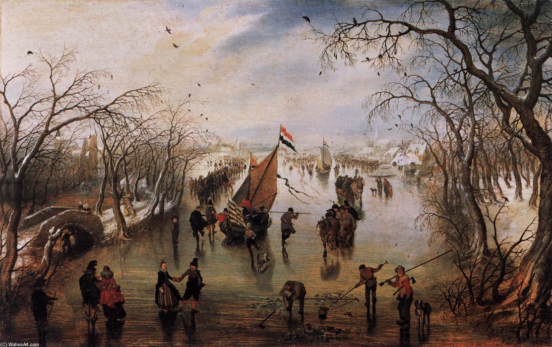 Winter — Adriaen Pietersz Van De Venne