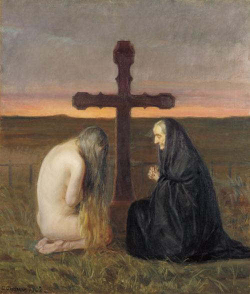 Sorg English Grief — Anna Kirstine Ancher