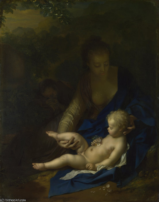 The Rest On The Flight Into Egypt — Adriaen Van Der Werff
