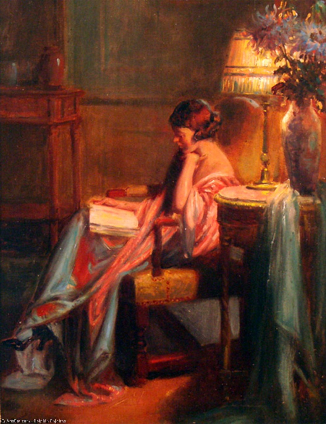 Femme Lisant — Delphin Enjolras