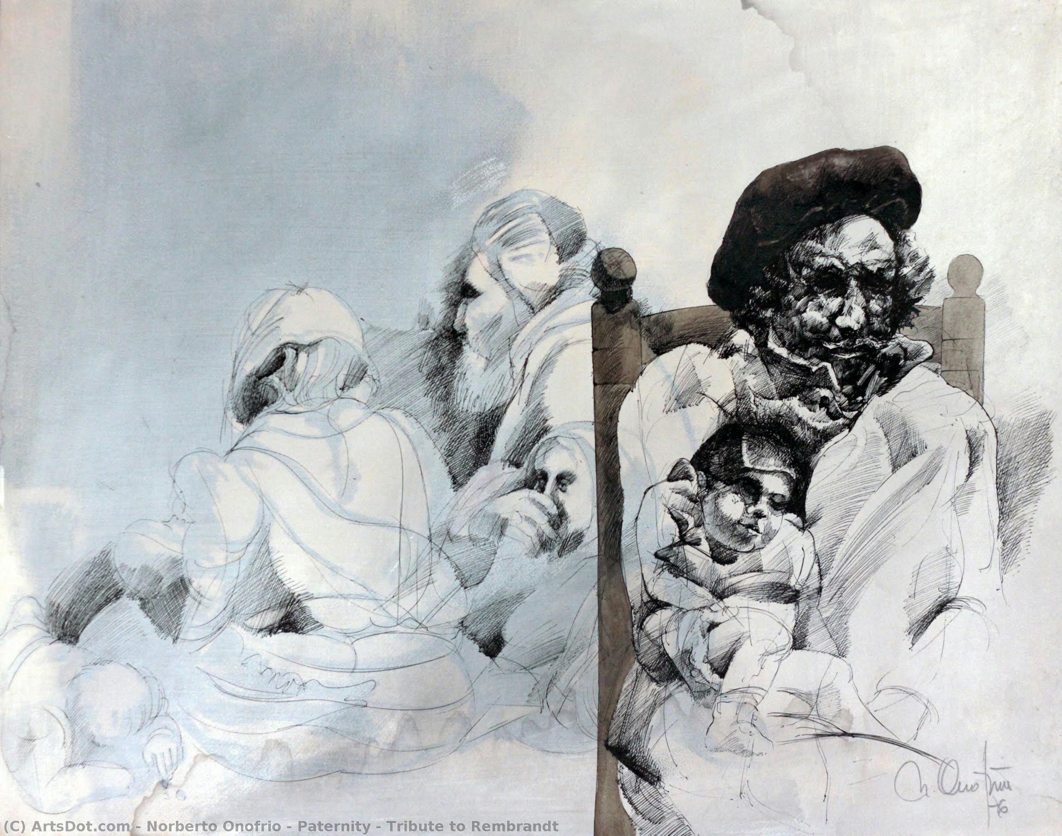 Paternity - Tribute To Rembrandt — Norberto Onofrio