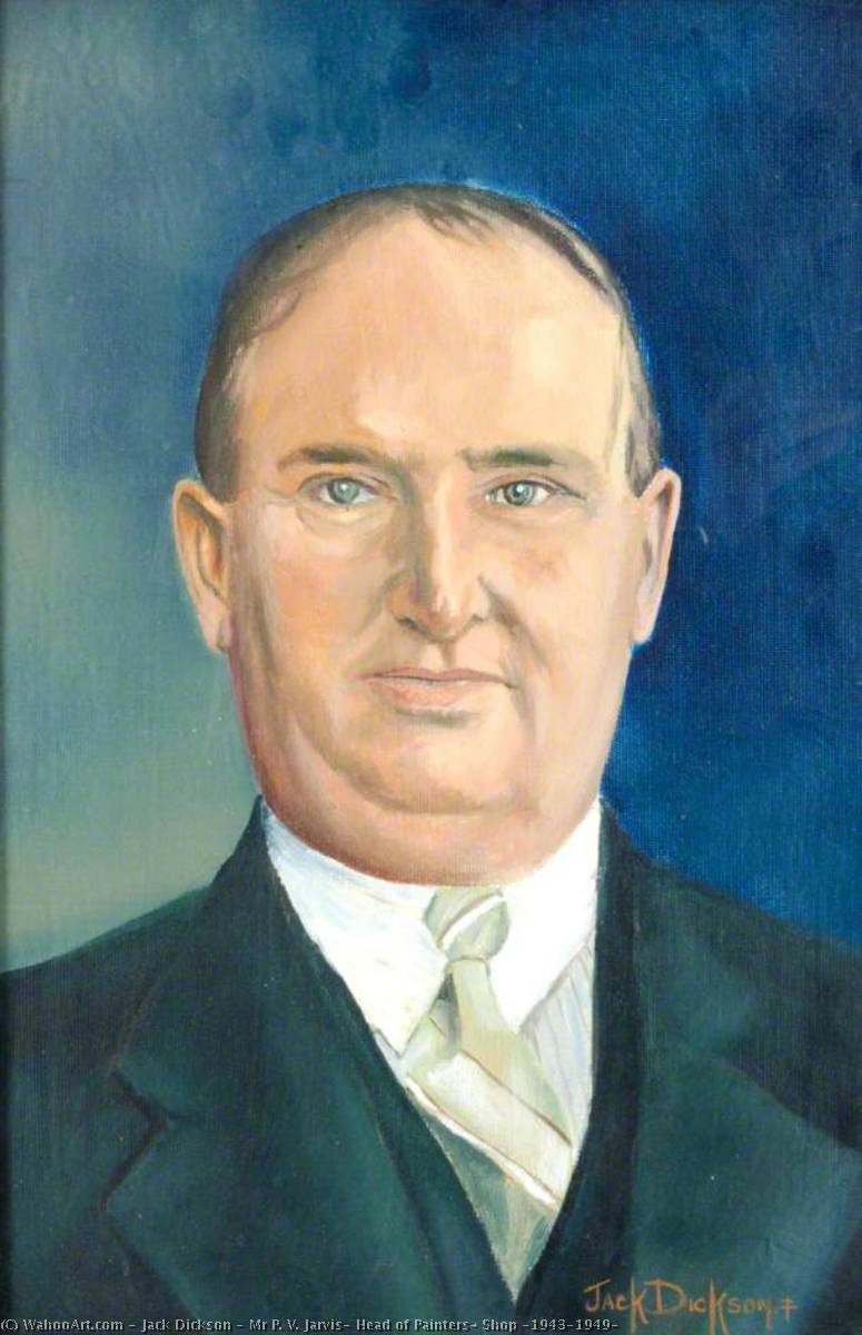 Mr P. V. Jarvis, Head Of Painters' Shop (1943–1949) — Jack Dickson