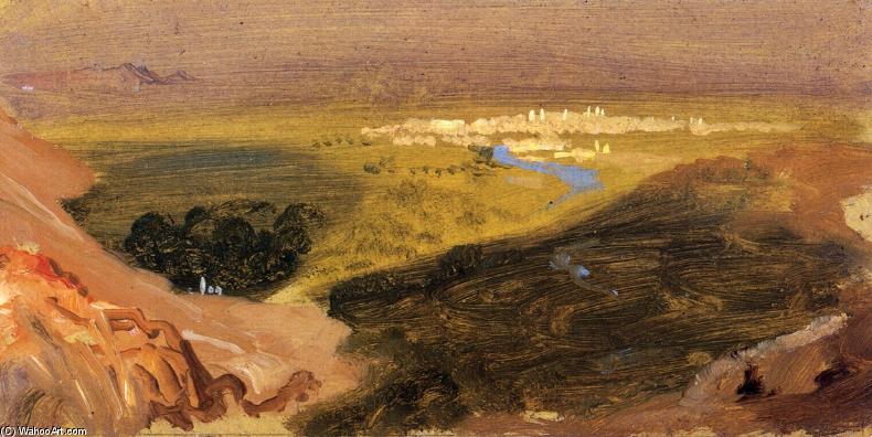 View Towards Damascus, Syria — Фредерик Едвин Чурч