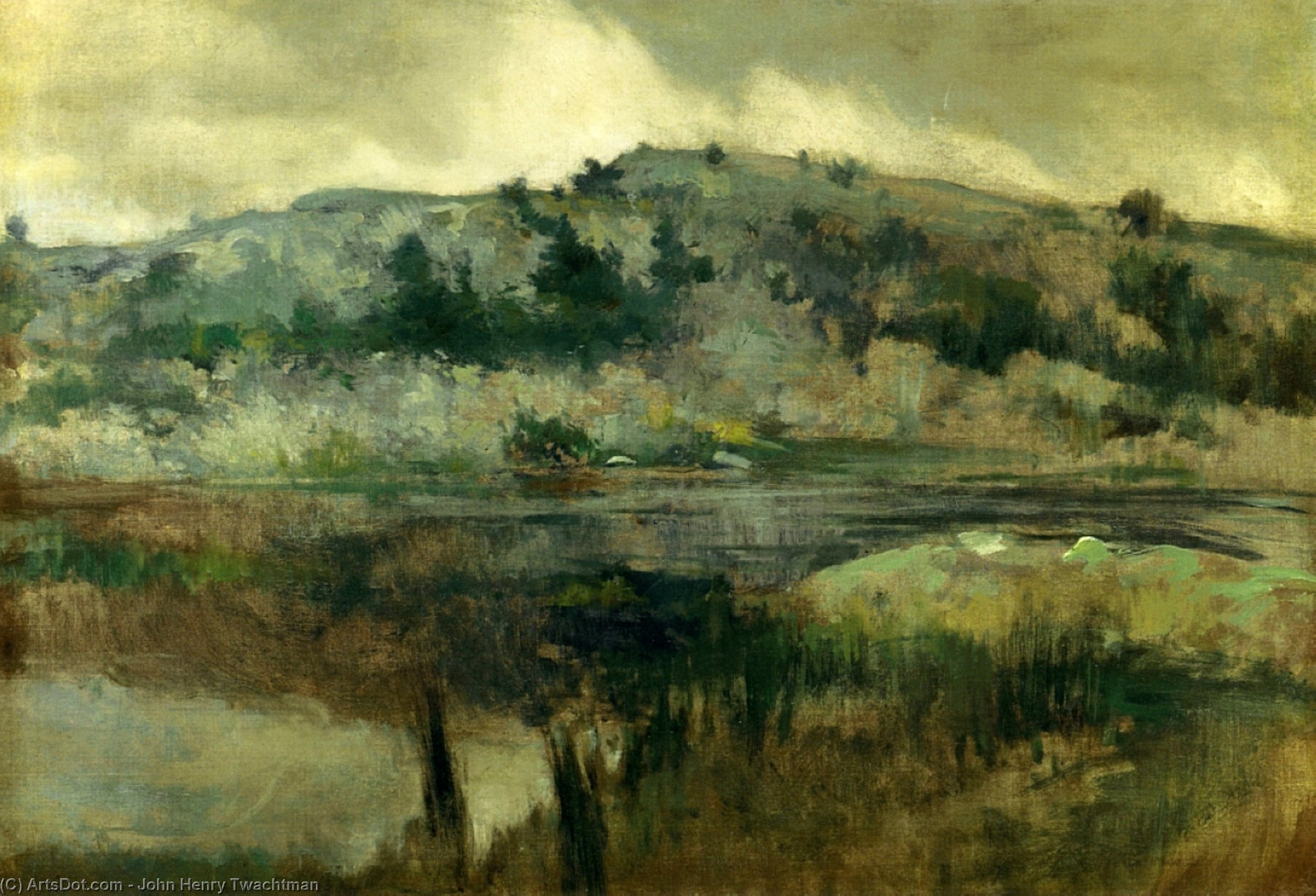 Paradise Rocks, Newport — John Henry Twachtman