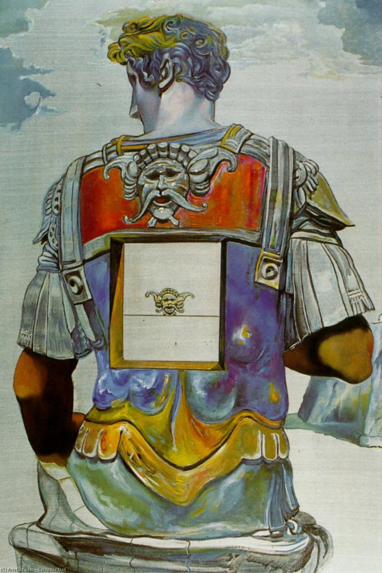 'giuliano Di Medici' Von Michelangelo, Von Hinten Gesehen, 1982 — Salvador Dalí