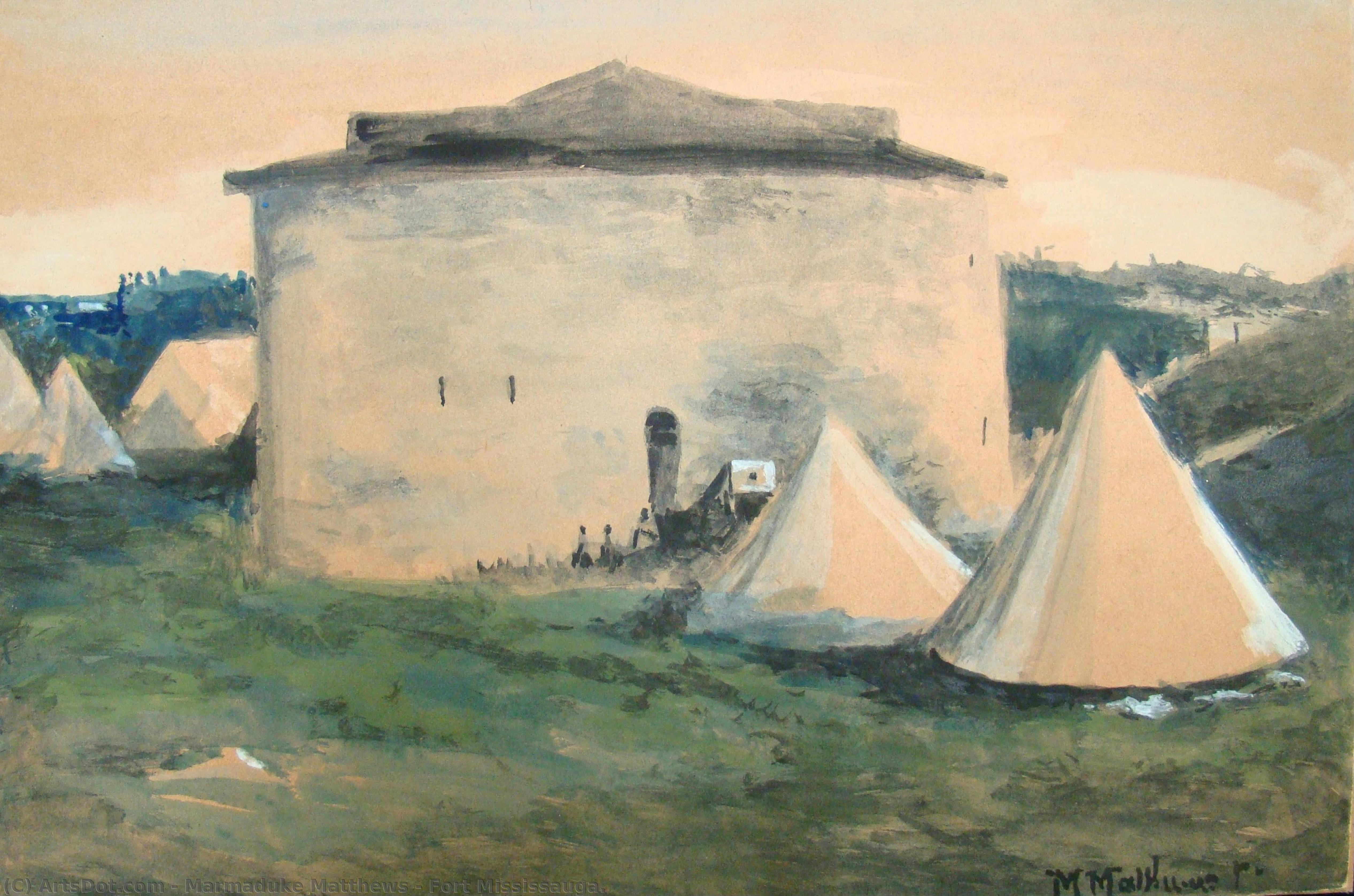 Fort Mississauga. — Marmaduke Matthews
