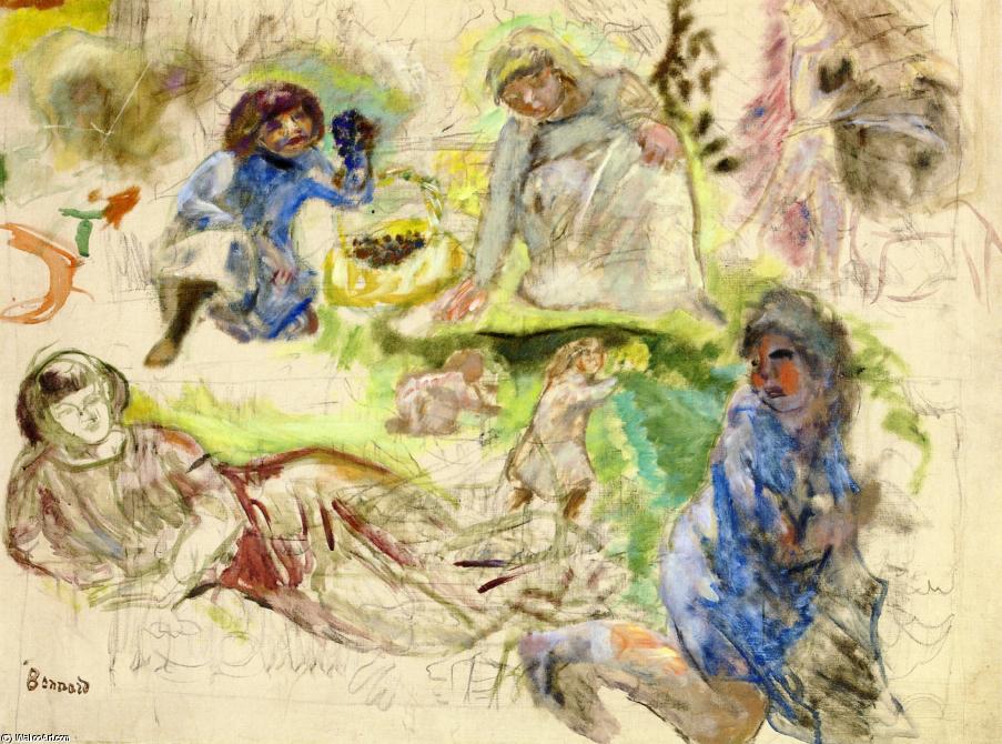 Figure Studies For Le Printemps — Пијер Боннар