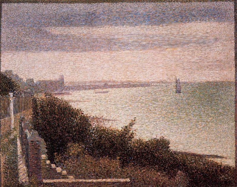 Der Ärmelkanal Bei Grandcamp — Georges Pierre Seurat