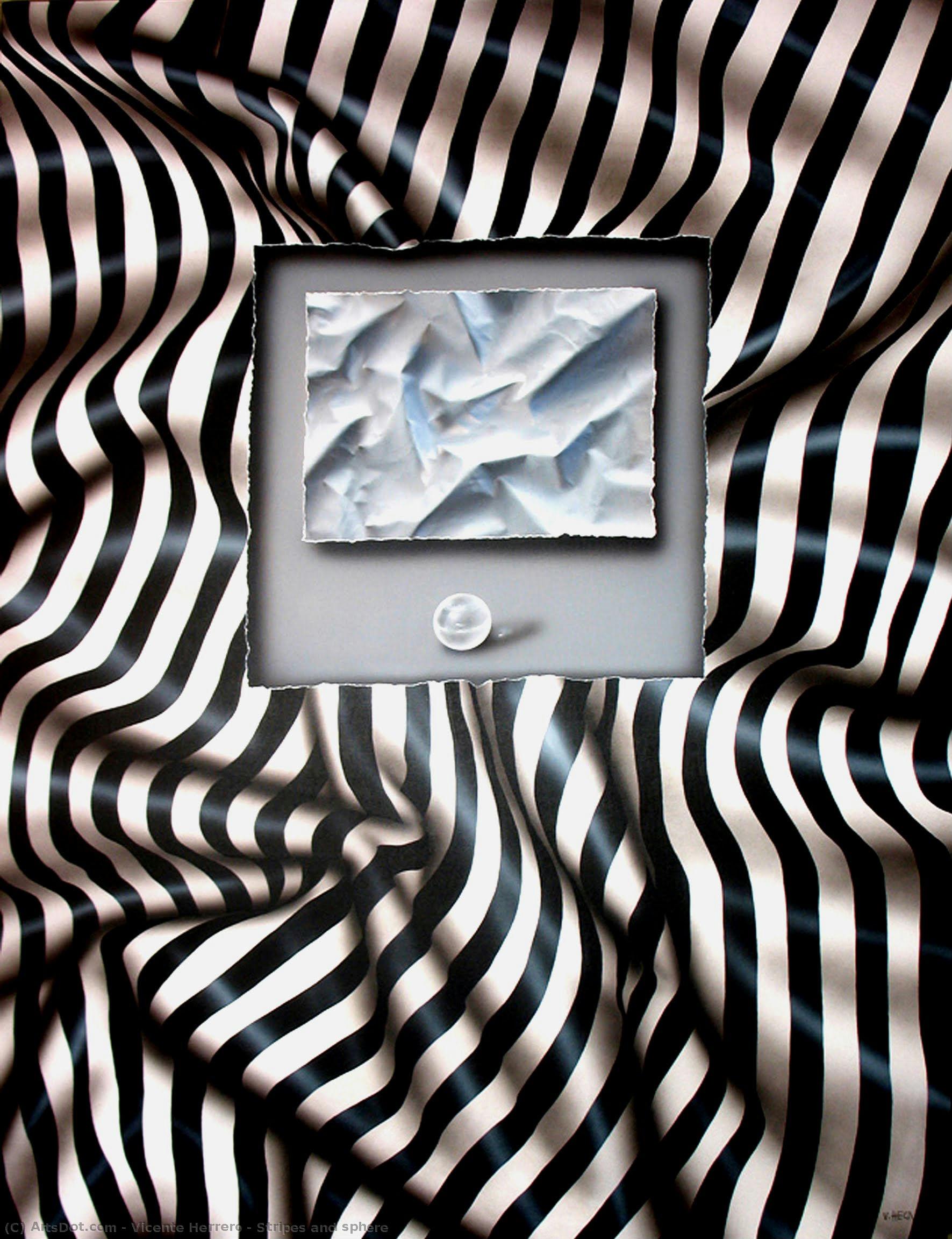 Stripes And Sphere — Vicente Herrero