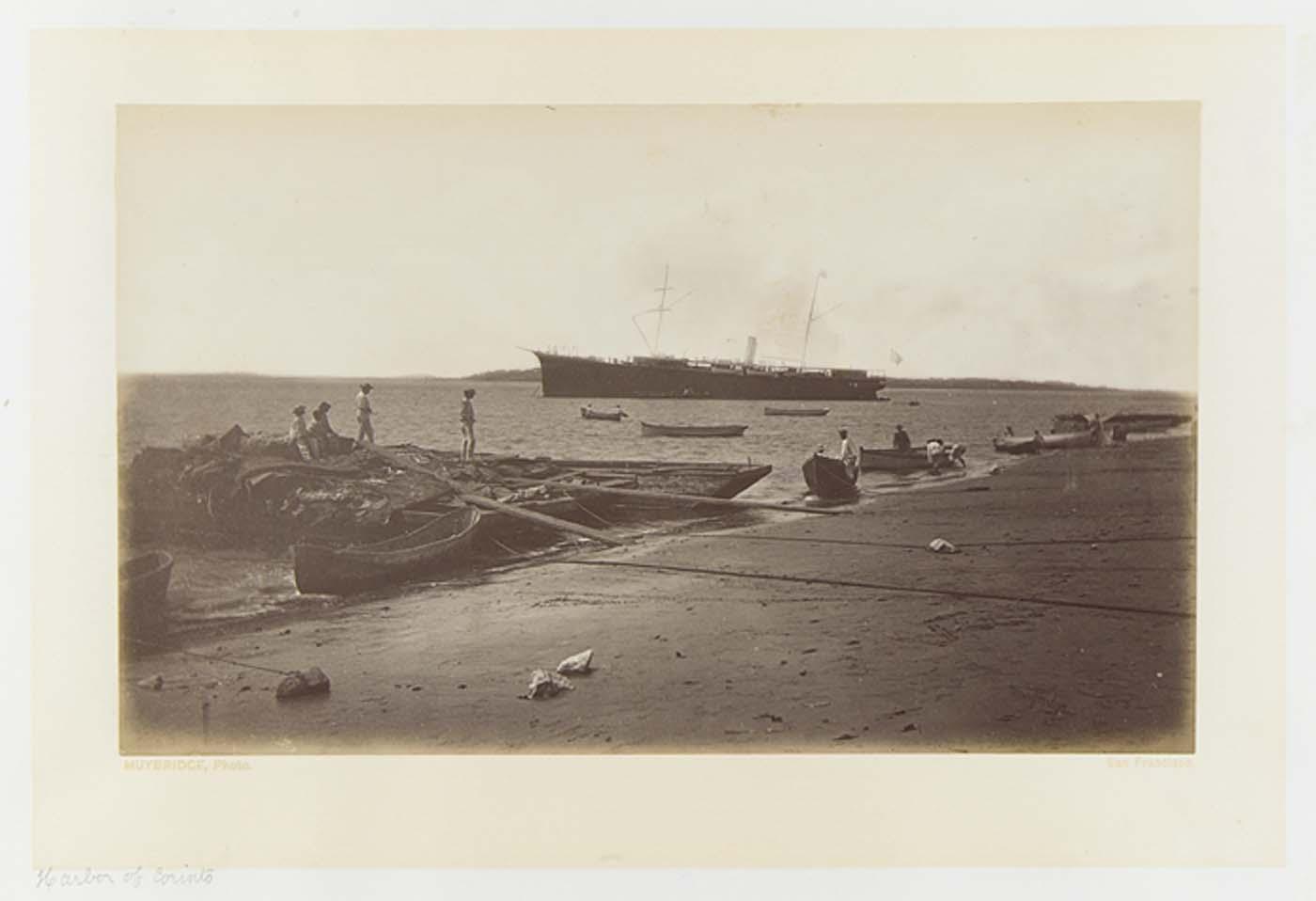 Harbor Of Corinto, Nicaragua — Eadweard J Muybridge