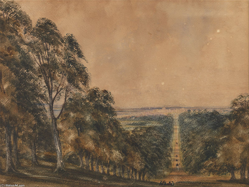 The Long Walk, Windsor — Peter De Wint