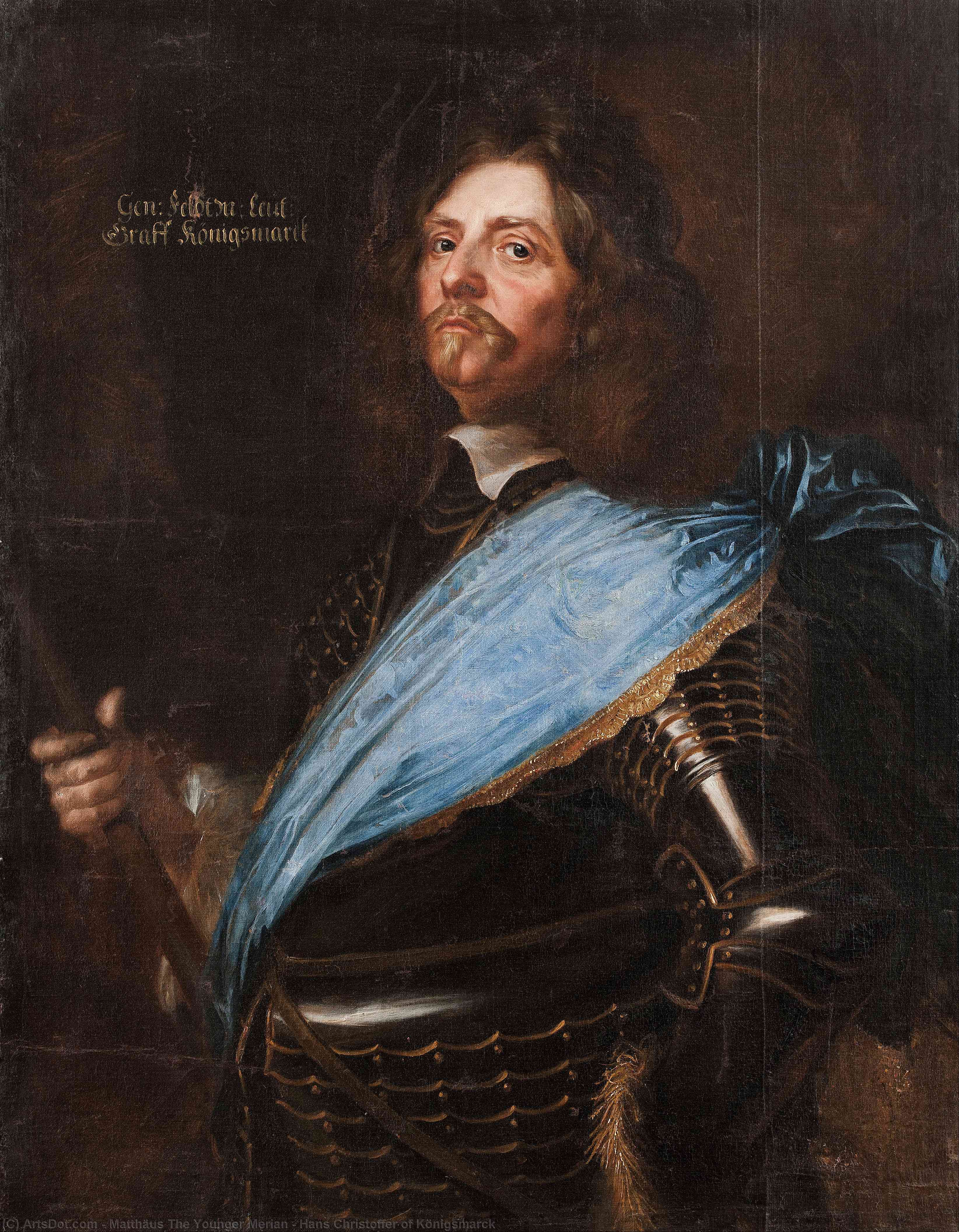 Hans Christoffer Of Königsmarck — Matthäus The Younger Merian