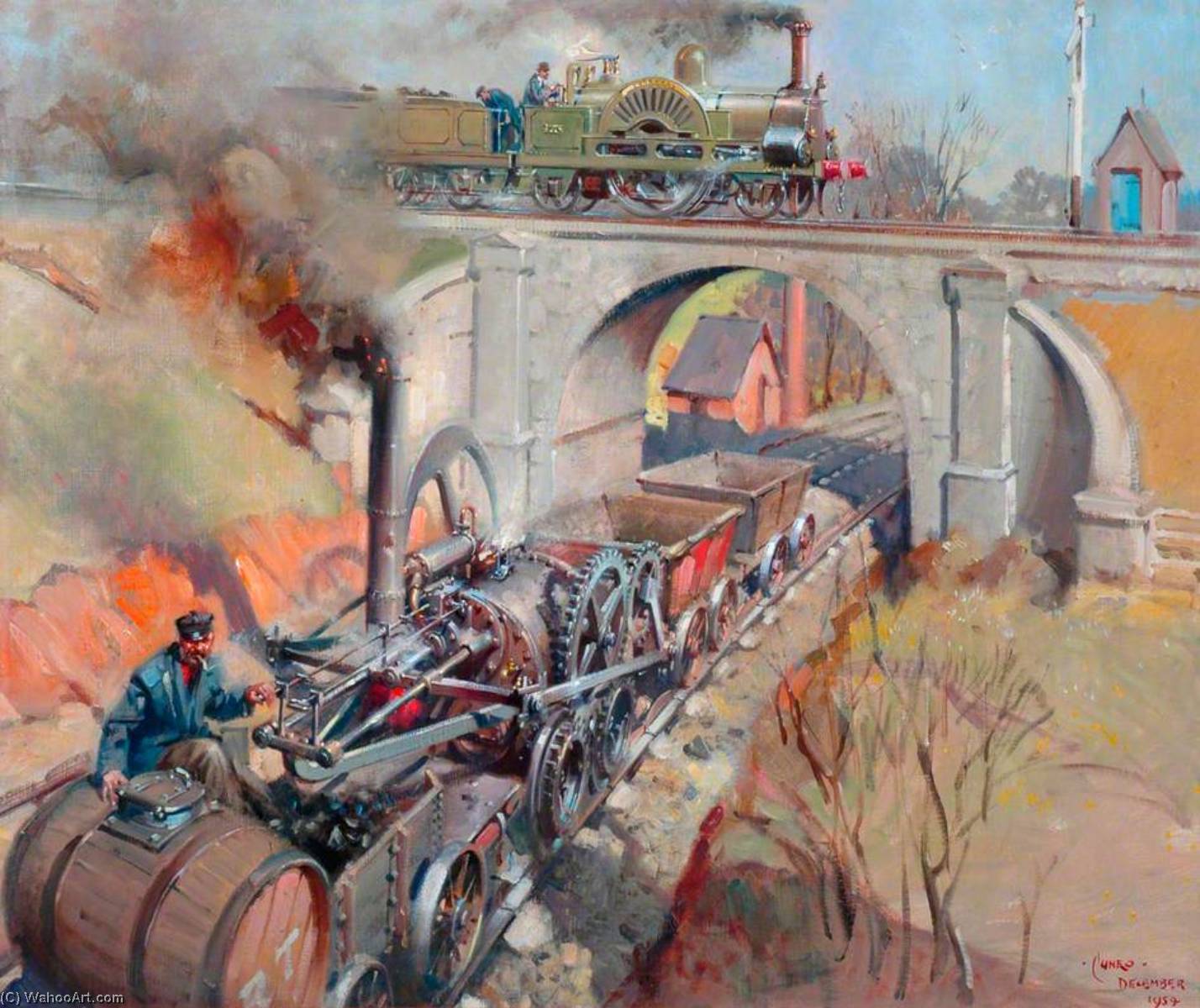 First Days Of Steam — Terence Tenison Cuneo