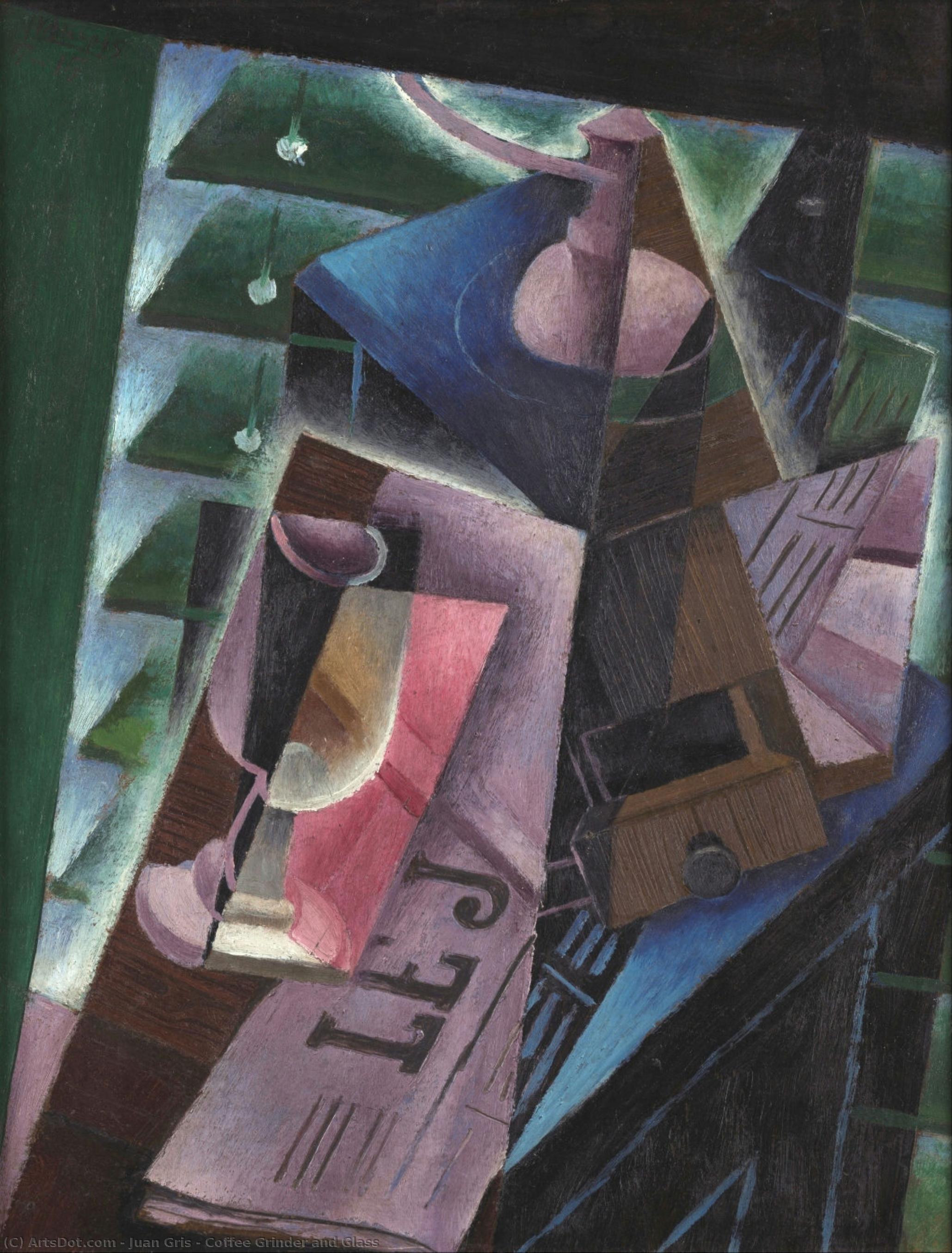 Coffee Grinder And Glass — Juan Gris
