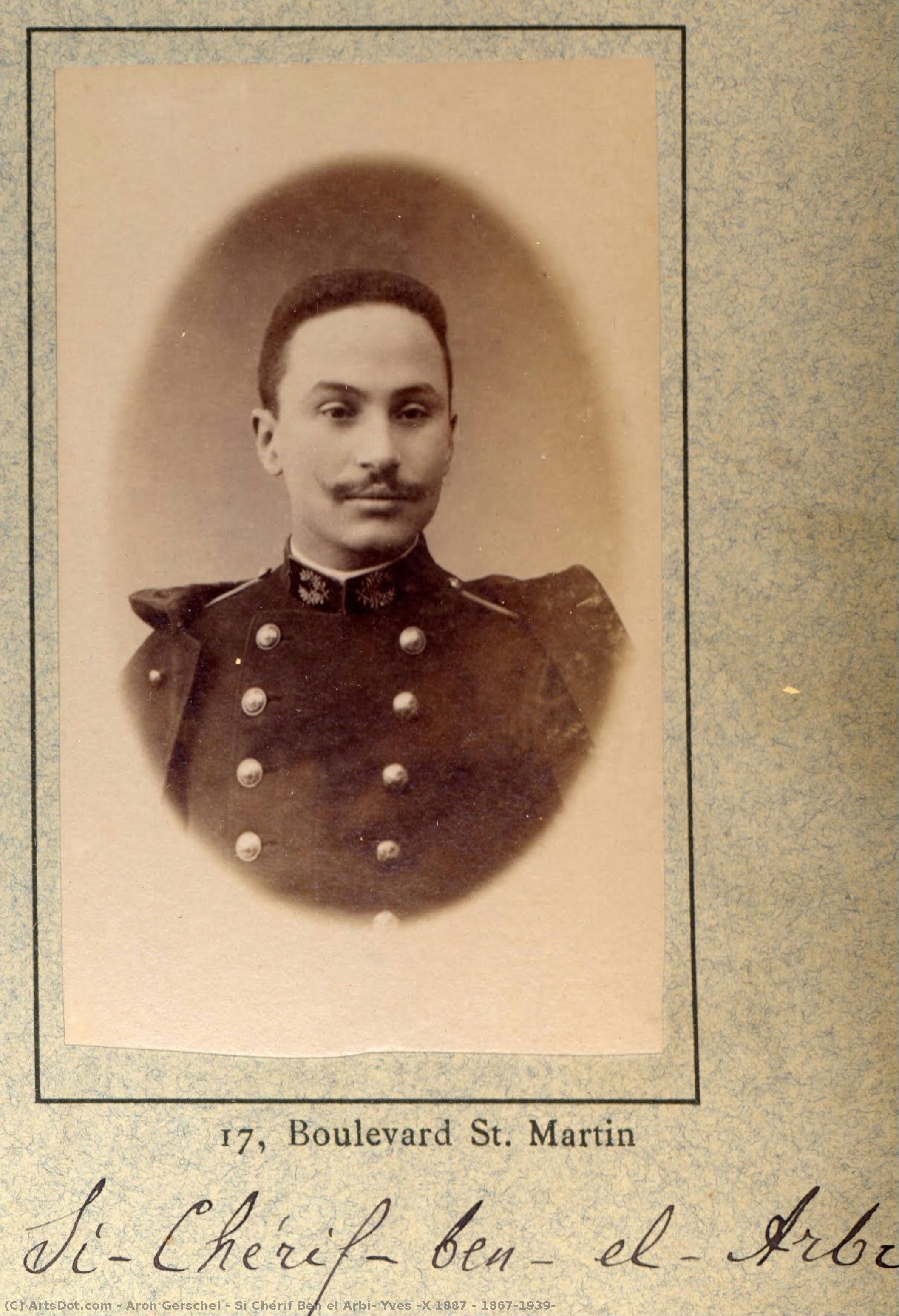 Si Chérif Ben El Arbi, Yves (x 1887 ; 1867-1939) — Aron Gerschel