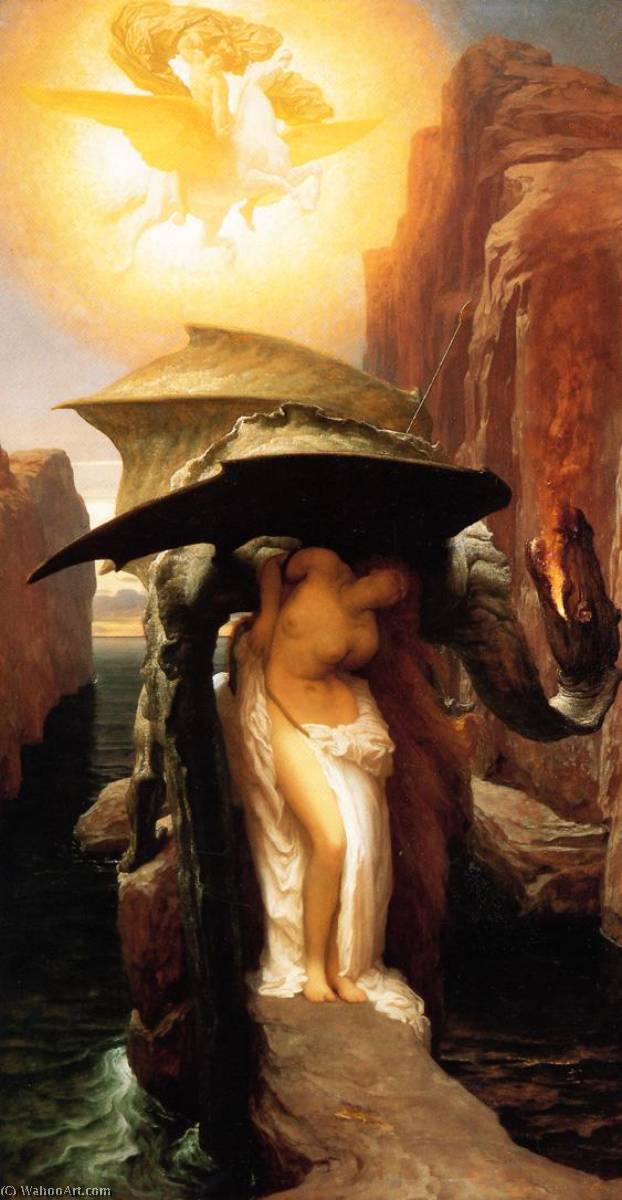 English ' Perseus And Andromeda — Sir Frederic Lord Leighton