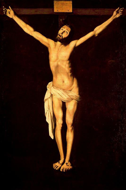 Cristo En La Cruz — Francisco De Zurbarán