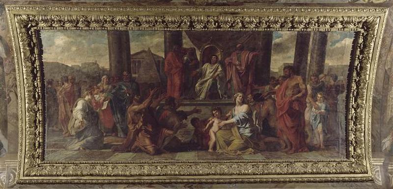 Ptolemee Philadelphe Rend La Liberte Aux Juifs — Noel Nicolas Coypel