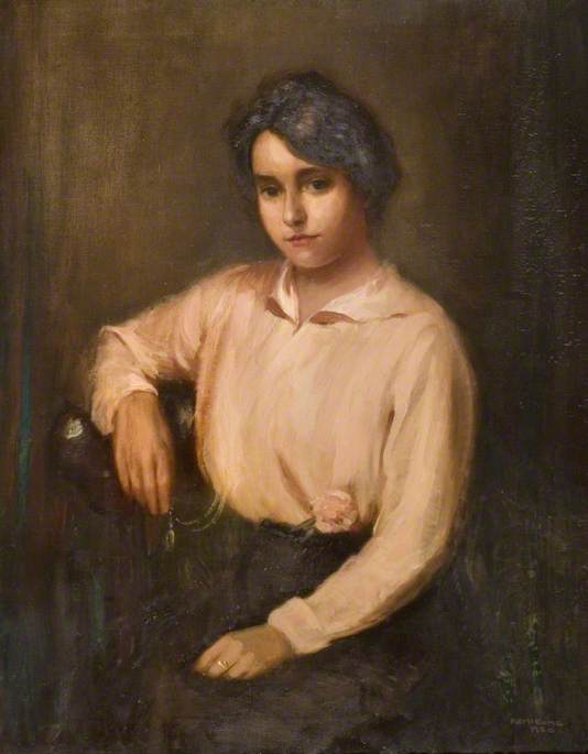 Portrait Of The Artist's Wife — Robert Ernest Mceune