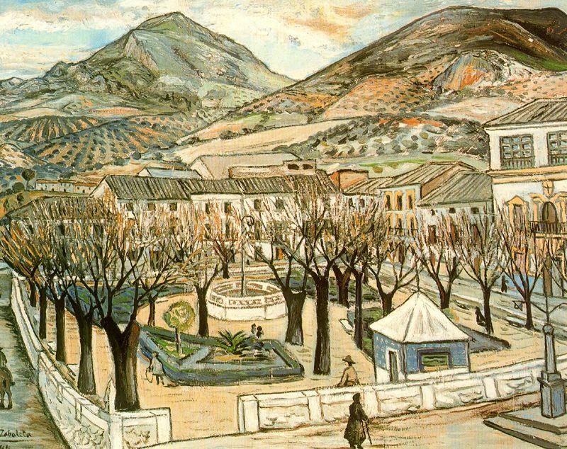 Garden Of Quesada In Winter — Rafael Zabaleta Fuentes