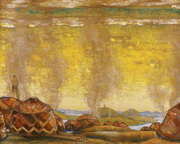 Polovtsian Camp — Nicholas Roerich