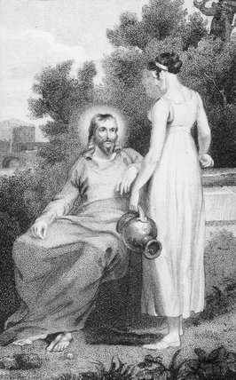 Christ And The Woman Of Samaria — William Hopwood