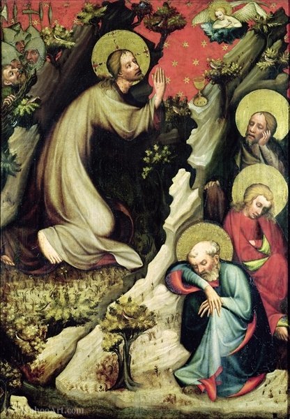 Agony In The Garden — Master Of The Trebon Altarpiece