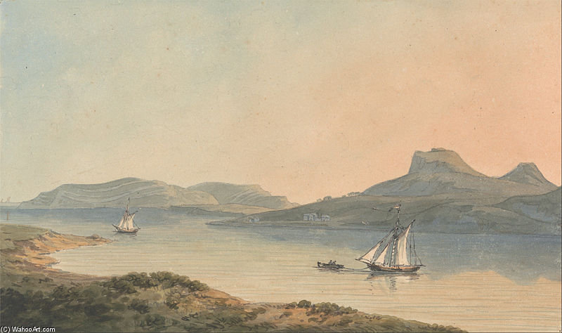 View Of The Early Castle Of Diganwy — John Warwick Smith