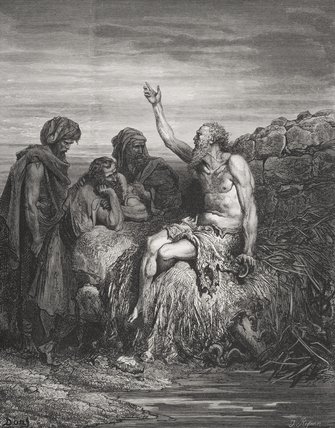 Job And His Friends — Paul Gustave Doré