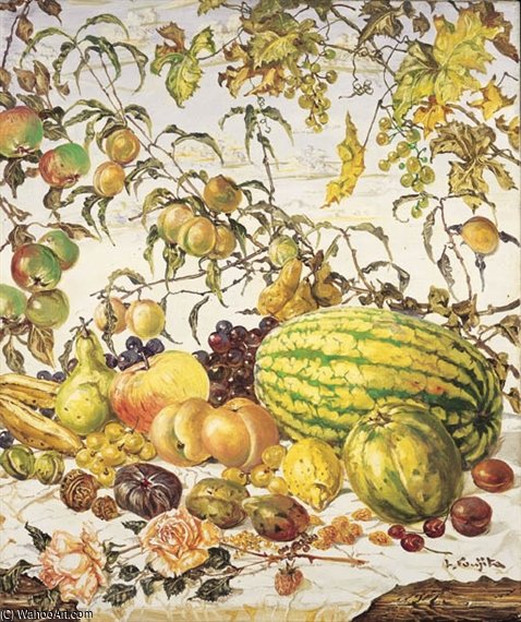 Nature Morte D'eté — Léonard Tsuguharu Foujita