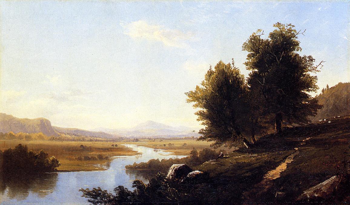Landscape, The Saco From Conway — Alfred Thompson Bricher