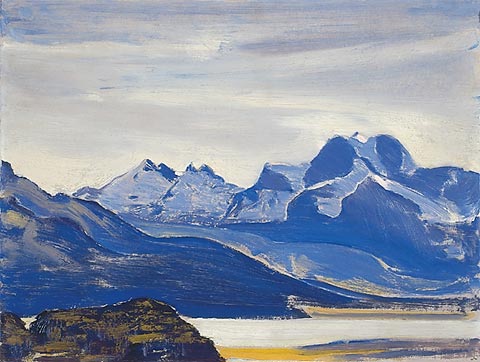 Alps (study) — Nikola Roerić