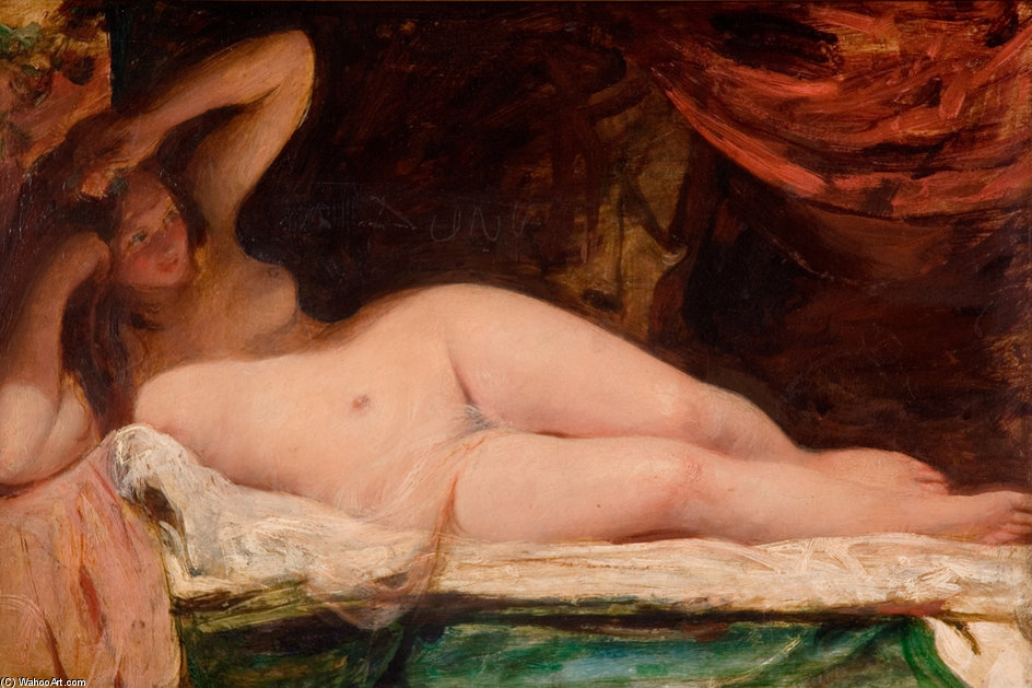 Reclining Nude — ウィリアム・エティ
