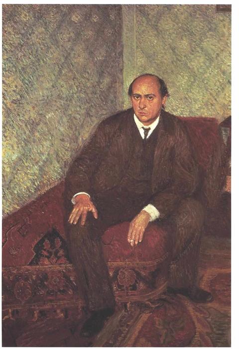 Portrait Of Arnold Schonberg — Richard Gerstl