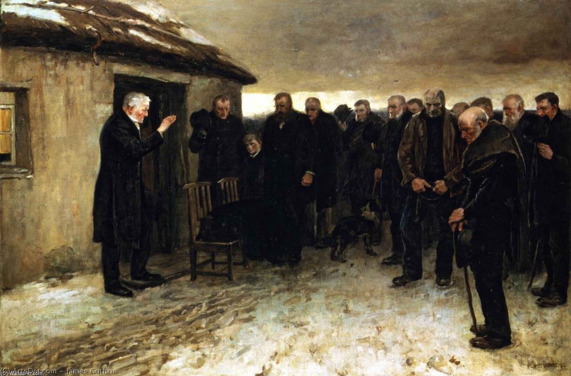 A Funeral Service In The Highlands — Джеймс Гатли