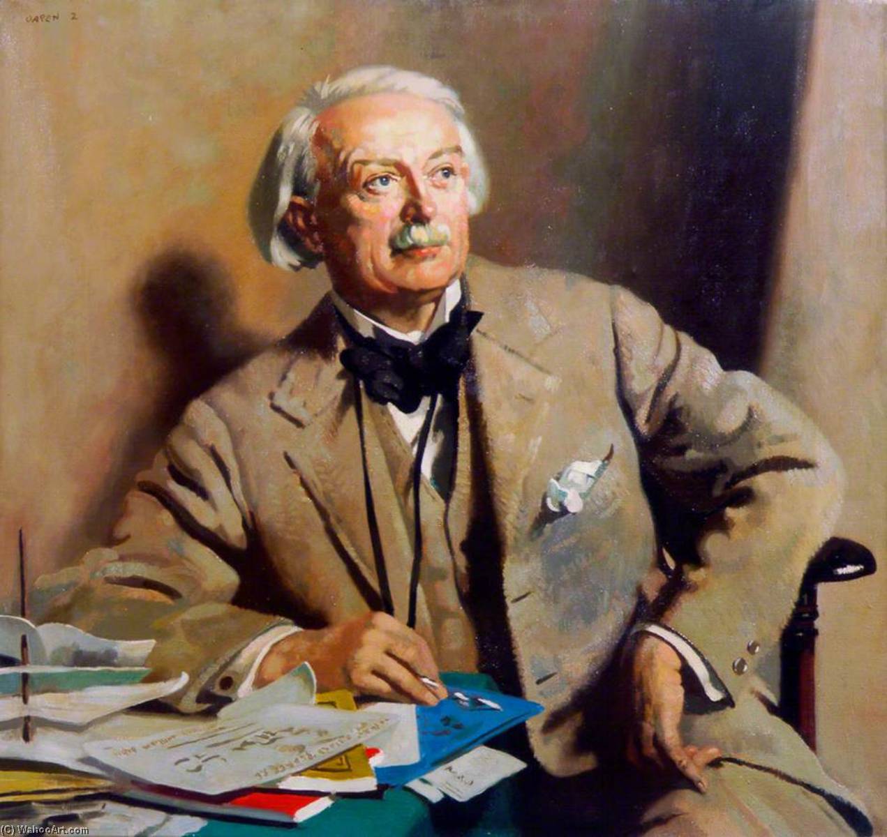 David Lloyd George (1863–1945), 1st Earl Lloyd George Of Dwyfor, Prime Minister — Sir William Newenham Montague Orpen