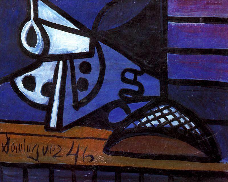 Still Life With Gun — Oscar Dominguez