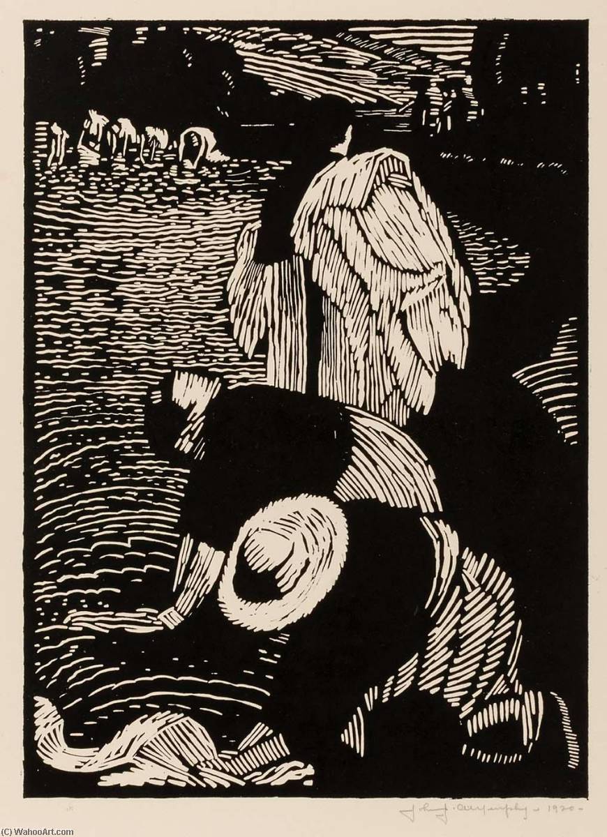 Woman Washing Clothes — John J. A Murphy