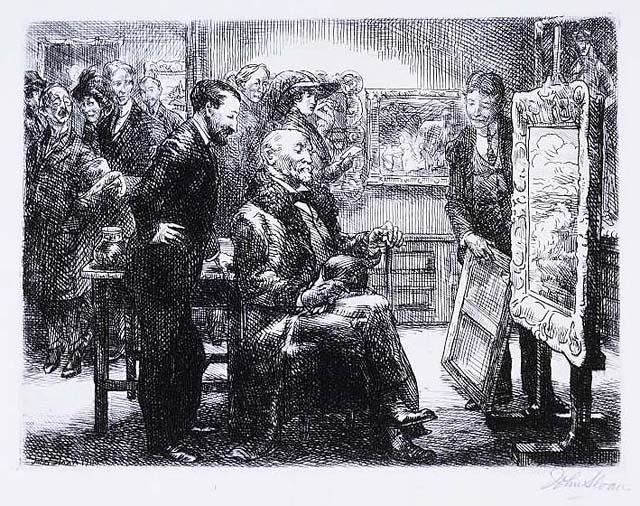 The Picture Buyer — John French Sloan