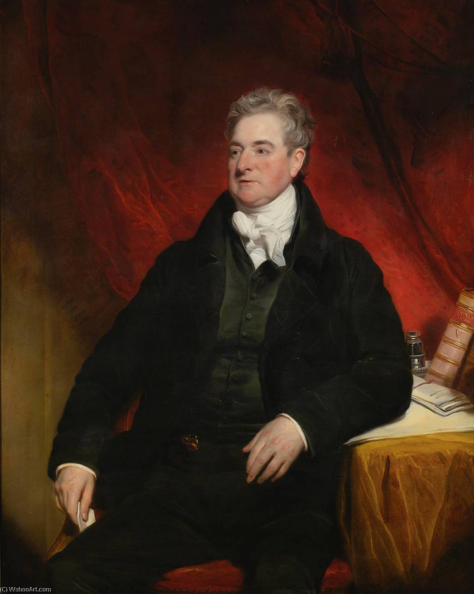 Portrait Of Sir Richard Hardinge — Sir Martin Archer Shee